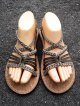【２３・５ｃｍ〜２４ｃｍ】コルク＊編み編み＊紐サンダル
