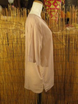 画像2: 無地＊薄手＊コットン素材＊半袖＊プルオーバー＊Ｌ