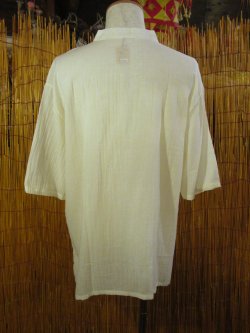 画像3: 三つボタン＊薄手＊コットン素材＊半袖＊プルオーバー＊ＸＬ 
