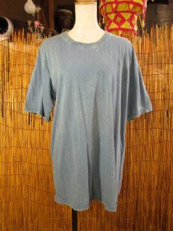画像1: 無地＊ストーンウォッシュ加工＊コットン素材＊半袖Ｔシャツ＊Ｌ