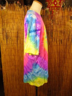 画像2: タイダイ染め＊コットン素材＊半袖＊Ｔシャツ＊２ＸＬ