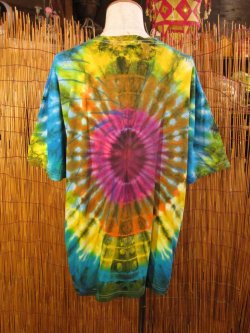 画像3: タイダイ染め＊コットン素材＊半袖＊Ｔシャツ＊２ＸＬ