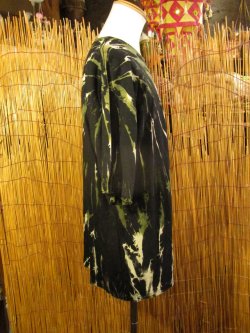 画像2: 黒色ベース＊タイダイ染め＊コットン素材＊半袖＊Ｔシャツ＊２ＸＬ