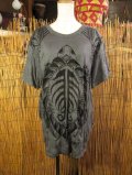 カメさんプリント＊皺加工＊コットン素材＊半袖＊Ｔシャツ
