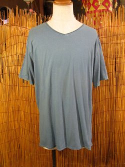 画像1: 無地＊ストーンウォッシュ加工＊コットン素材＊半袖Ｔシャツ＊ＸＬ