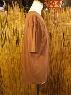 画像2: 無地＊ストーンウォッシュ加工＊コットン素材＊半袖Ｔシャツ＊ＸＬ