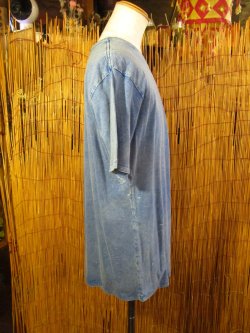画像2: 無地＊ストーンウォッシュ加工＊コットン素材＊半袖Ｔシャツ＊ＸＬ