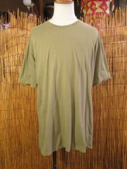 画像1: 無地＊ストーンウォッシュ加工＊コットン素材＊半袖Ｔシャツ＊ＸＬ