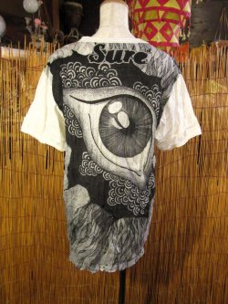 画像3: ガネーシャアイプリント＊コットン素材＊半袖Ｔシャツ
