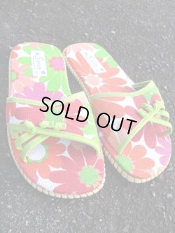 画像2: 【２４ｃｍ〜２４・５ｃｍ】お花プリント＊ヘップサンダル