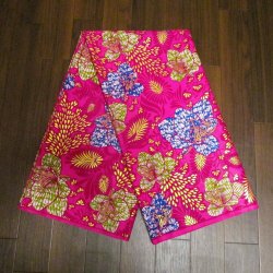 画像2: アフリカンプリント生地 パーニュ