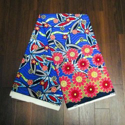 画像2: アフリカンプリント生地 パーニュ