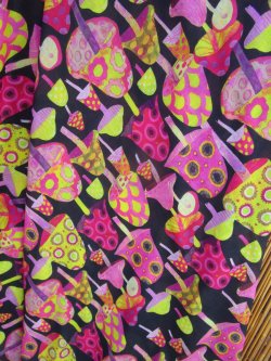 画像6: マッシュルームプリント＊レーヨン素材＊ゆったり＊変型＊サロペット