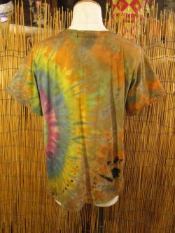 画像3: タイダイ染め＊コットン素材＊半袖＊Ｔシャツ＊Ｌ