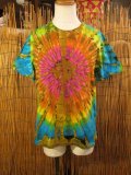 タイダイ染め＊コットン素材＊半袖＊Ｔシャツ＊Ｌ