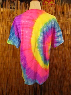 画像3: タイダイ染め＊コットン素材＊半袖＊Ｔシャツ＊Ｌ