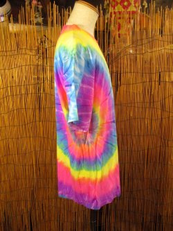 画像2: タイダイ染め＊コットン素材＊半袖＊Ｔシャツ＊Ｌ