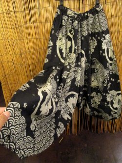 画像3: 和風プリント＊コットン素材＊ふんわり＊サルエルパンツ