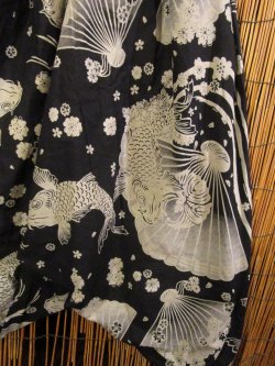 画像2: 和風プリント＊コットン素材＊ふんわり＊サルエルパンツ