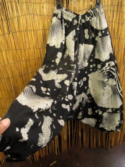 画像3: 和風プリント＊コットン素材＊ふんわり＊サルエルパンツ