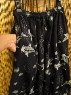 画像3: 和風プリント＊コットン素材＊ふんわりシルエット＊アラジンパンツ 