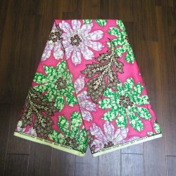 画像2: アフリカンプリント生地 パーニュ