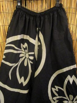 画像2: 和風プリント＊コットン素材＊ふんわり＊サルエルパンツ