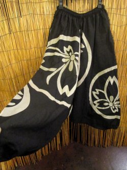 画像3: 和風プリント＊コットン素材＊ふんわり＊サルエルパンツ