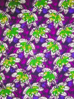 画像1: アフリカンプリント生地 パーニュ