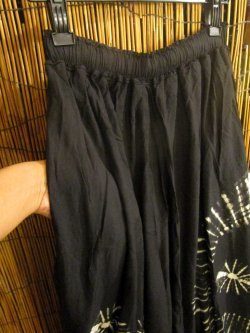画像3: モノトーンタイダイ染め＊レーヨン素材＊ゆったりシルエット＊ビッグアラジンパンツ＊バルーンパンツ