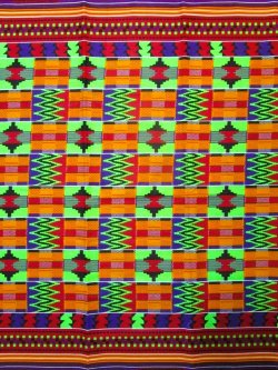 画像1: アフリカンプリント生地 パーニュ