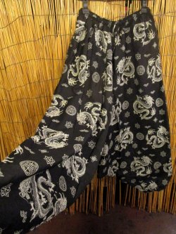 画像3: 和風プリント＊コットン素材＊ふんわり＊サルエルパンツ