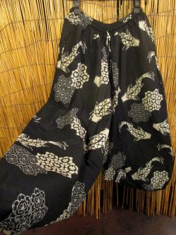 画像3: 和風プリント＊コットン素材＊ふんわり＊サルエルパンツ