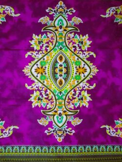 画像1: アフリカンプリント生地 パーニュ