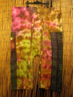 画像5: タイダイ染め＊コットン素材＊ゲリ生地＊ロング丈＊タイパンツ