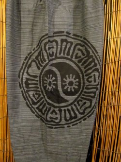 画像3: 陰陽プリント＊コットン素材＊アラジンパンツ