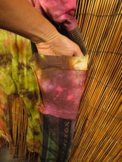 画像4: タイダイ染め＊コットン素材＊ゲリ生地＊ロング丈＊タイパンツ