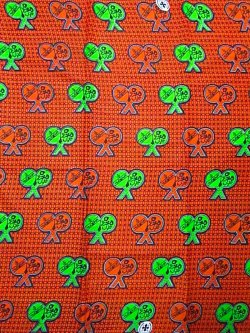 画像1: アフリカンプリント生地 パーニュ