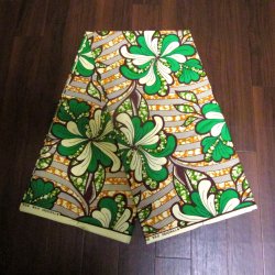 画像2: アフリカンプリント生地 パーニュ