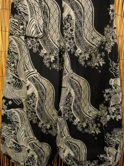 画像2: 和風プリント＊コットン素材＊ポケット付き＊ふんわりシルエット＊アラジンパンツ 