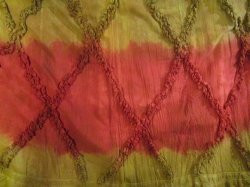 画像3: 手染め＊コットン素材＊グラデーションカラー＊切りっぱなし＊巻きスカート