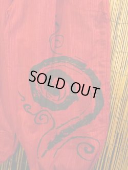 画像3: 渦巻きプリント＊コットン素材＊カーゴタイプ＊ふんわり＊アラジンパンツ