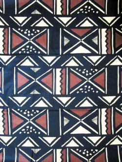 画像1: アフリカンプリント生地 パーニュ