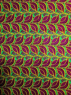 画像1: アフリカンプリント生地 パーニュ