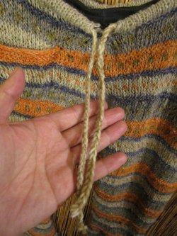 画像6: 手編み＊ヘンプウール素材＊ロングパンツ