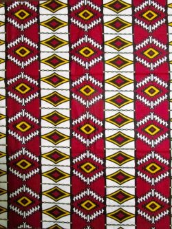 画像1: アフリカンプリント生地 パーニュ