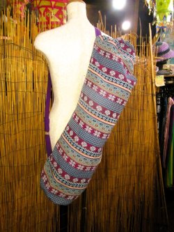 画像2: 織り生地＊コットン素材＊ヨガマットケース