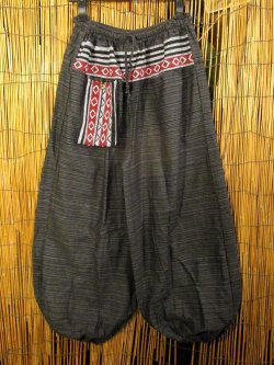 画像1: ゲリ生地＊コットン素材＊ふんわり＊アラジンパンツ