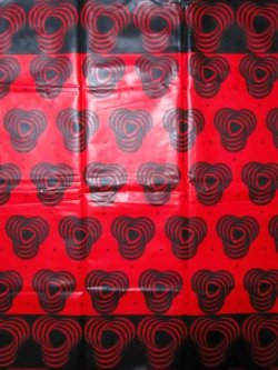 画像1: アフリカンプリント生地 パーニュ