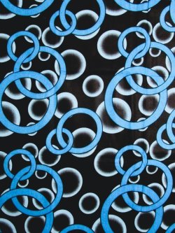 画像1: アフリカンプリント生地 パーニュ